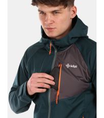 Pánska softshell bunda BELTRA-M KILPI Tmavo zelená