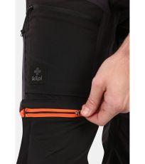 Pánske outdoorové odopínacie nohavice HOSIO-M KILPI Čierna