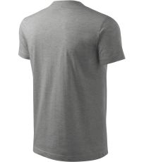 Unisex tričko Classic Malfini tmavo šedý melír