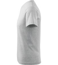 Unisex tričko Heavy V-neck 160 Malfini svetlo šedý melír