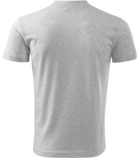 Unisex tričko Heavy V-neck 160 Malfini svetlo šedý melír