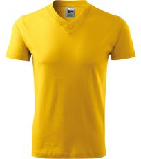 Unisex tričko Heavy V-neck 160 Malfini žltá