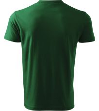 Unisex tričko Heavy V-neck 160 Malfini fľaškovo zelená