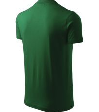 Unisex tričko Heavy V-neck 160 Malfini fľaškovo zelená