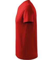 Unisex tričko Heavy V-neck 160 Malfini červená