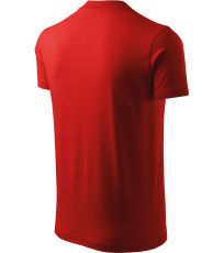 Unisex tričko Heavy V-neck 160 Malfini červená