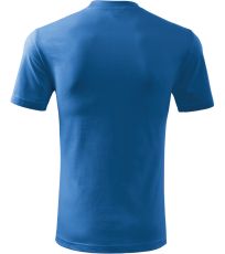 Unisex tričko Heavy Malfini azúrovo modrá