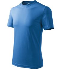Unisex tričko Heavy Malfini azúrovo modrá