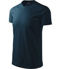 Unisex tričko Heavy V-neck Malfini námorná modrá
