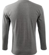 Unisex tričko Long Sleeve Malfini tmavo šedý melír