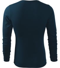 Pánske tričko FIT-T Long Sleeve Malfini námorná modrá