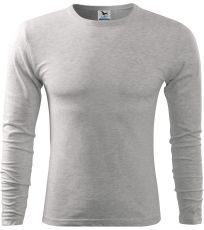 Pánske tričko FIT-T Long Sleeve Malfini svetlo šedý melír