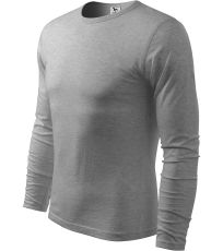 Pánske tričko FIT-T Long Sleeve Malfini tmavo šedý melír