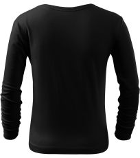 Detské tričko Long Sleeve 160 Malfini čierna