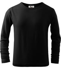 Detské tričko Long Sleeve 160 Malfini čierna