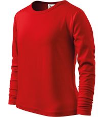 Detské tričko Long Sleeve 160 Malfini červená