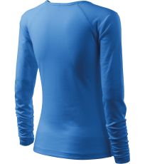 Dámske tričko Elegance Malfini azúrovo modrá