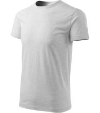 Unisex tričko Basic Malfini svetlo šedý melír