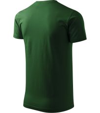 Unisex tričko Basic Malfini fľaškovo zelená