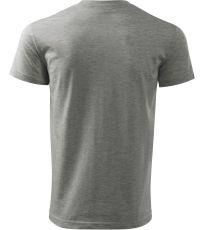 Unisex tričko Basic Malfini tmavo šedý melír