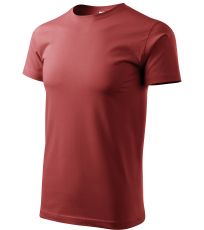 Unisex tričko Basic Malfini bordová