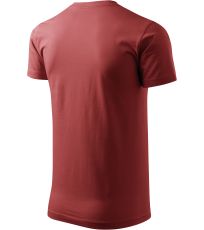 Unisex tričko Basic Malfini bordová