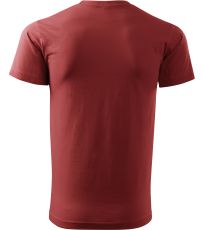Unisex tričko Basic Malfini bordová