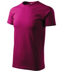 Unisex tričko Basic Malfini fuchsia red