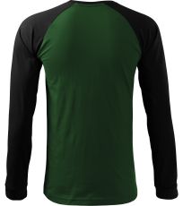 Pánske tričko Street LS Malfini fľaškovo zelená