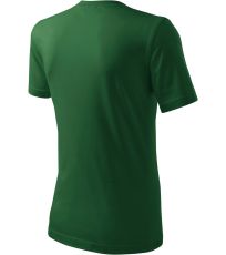 Pánske tričko Classic New Malfini fľaškovo zelená