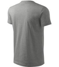 Pánske tričko Classic New Malfini tmavo šedý melír