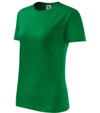 Dámske tričko Classic New Malfini stredne zelená