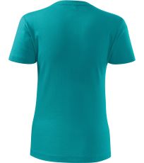 Dámske tričko Basic 160 Malfini emerald