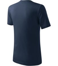 Detské tričko Classic New Malfini námorná modrá