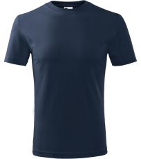 Detské tričko Classic New Malfini námorná modrá