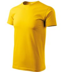 Unisex tričko Heavy New Malfini žltá