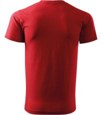 Unisex tričko Heavy New Malfini červená