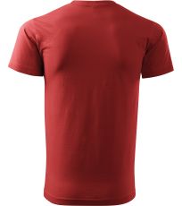 Unisex tričko Heavy New Malfini bordová