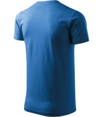 Unisex tričko Heavy New Malfini azúrovo modrá