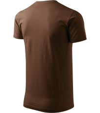 Unisex tričko Heavy New Malfini čokoládová