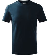 Detské tričko Basic Malfini námorná modrá