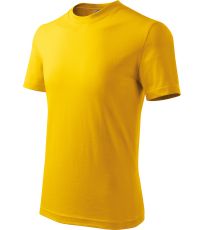 Detské tričko Basic Malfini žltá