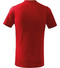 Detské tričko Basic Malfini červená