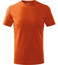 Detské tričko Basic Malfini oranžová