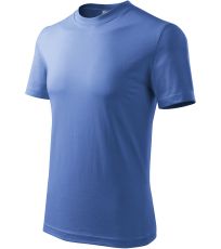 Detské tričko Basic Malfini azúrovo modrá