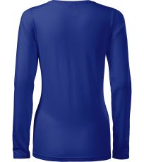 Dámske tričko Slim Malfini kráľovská modrá