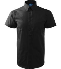 Pánska košeľa Shirt short sleeve Malfini čierna