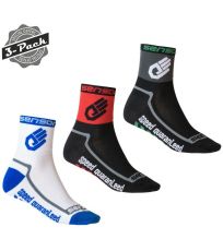 Cyklistické ponožky - 3 páry RACE LITE Sensor