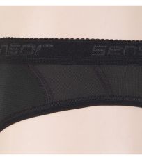 Dámske športové nohavičky DOUBLE FACE Sensor čierna