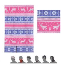 Detská multifunkčná šatka PATTERN CARIBOU Sensor